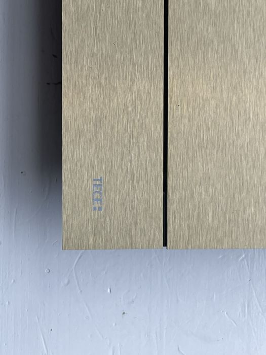 Clapeta TECE - rezervor wc - metalic - Auriu Periat