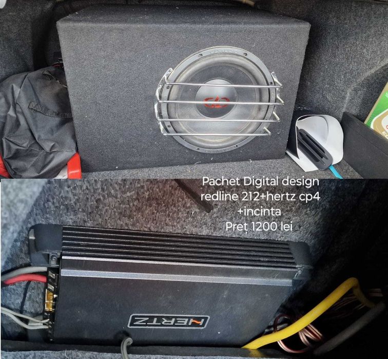 Subwoofer Digital Designs + Amplificator