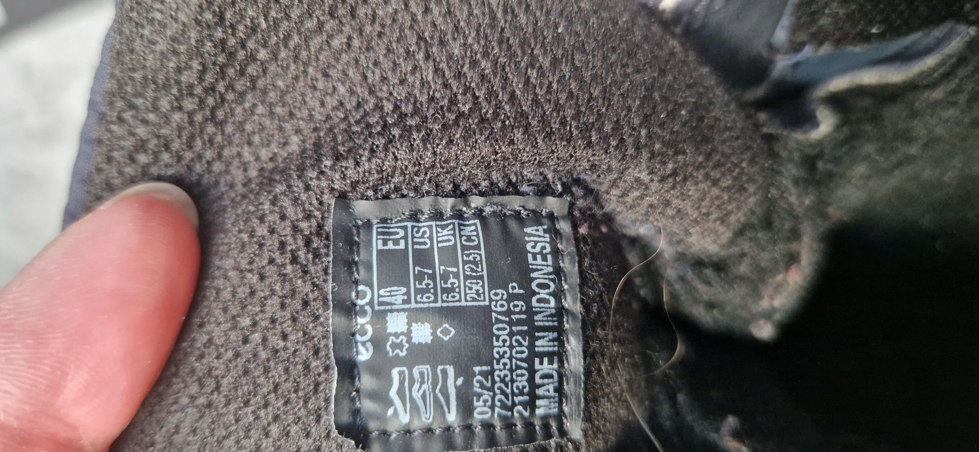 Продам ботинки ECCO, б/у , р.40
