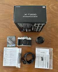 Mirrorless Fujifilm X-T200, 24.2 MP, 4K,obiectiv 14-45 mm ca noi::an 2