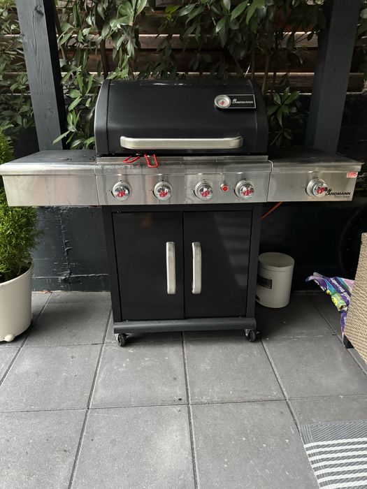 Gratar pe gaz, 142 cm x 56,5 cm (Lxl), inox • Landmann Triton Max