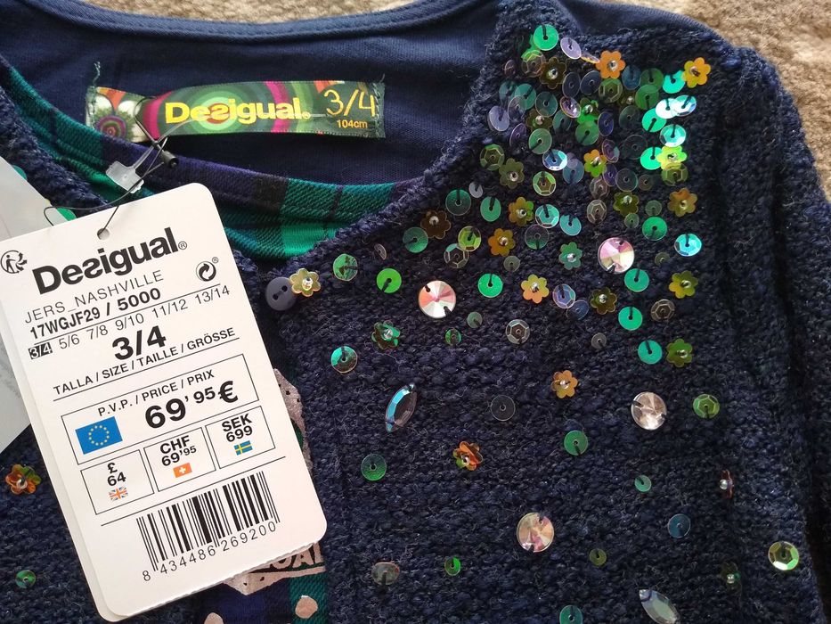 Desigual Жилетка 3-4 год Нова