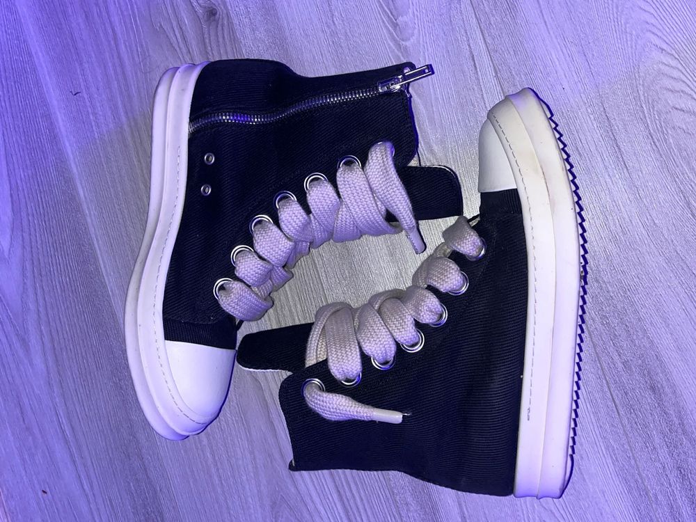 Rick Owens Ramones Jumbo Lace 43 Drkshdw