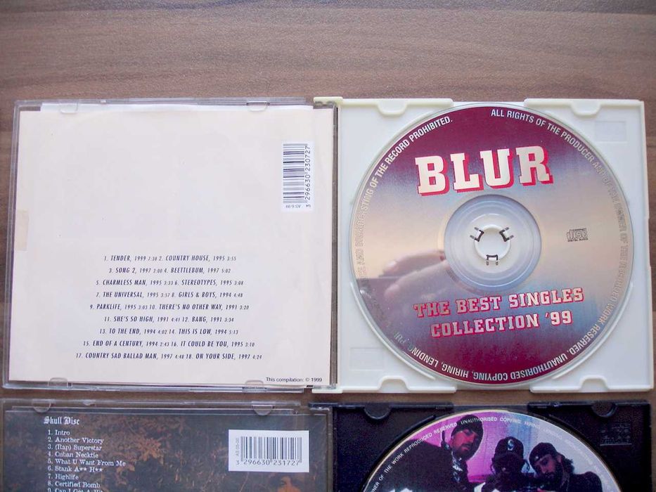 Leftfild, Blur - музикални дискове