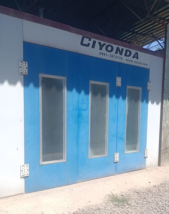 Покрасочная камера для автомобиля