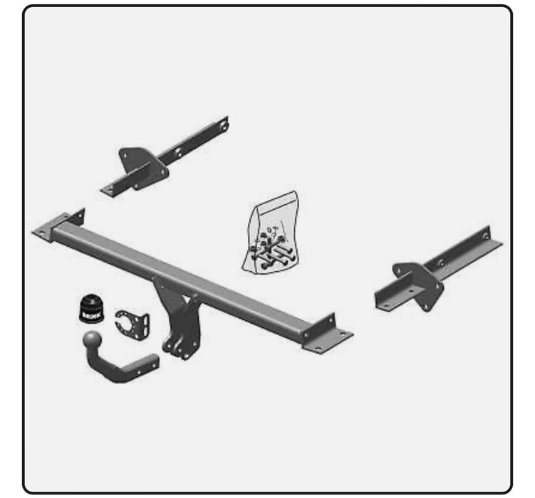 Нов теглич за Мерцедес Б класа w245
