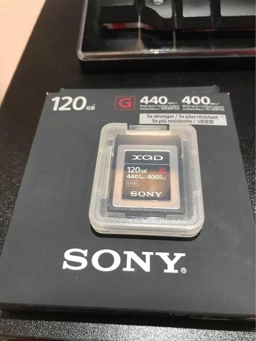 XQD Card Sony 120GB 250лв (запазена)