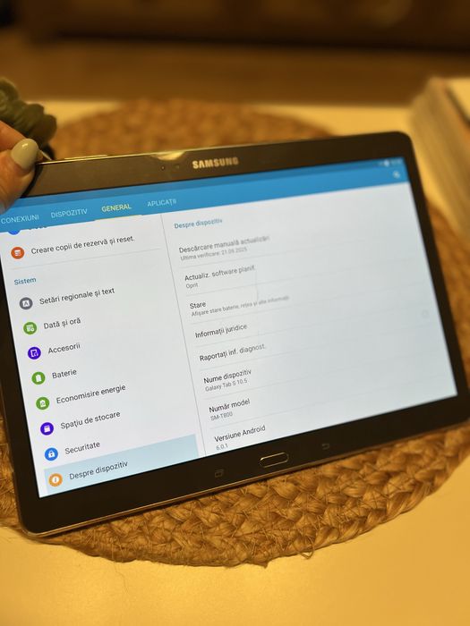 Samsung Galaxy Tab S 10.5 – stare foarte bună, 3 GB RAM, 32 GB