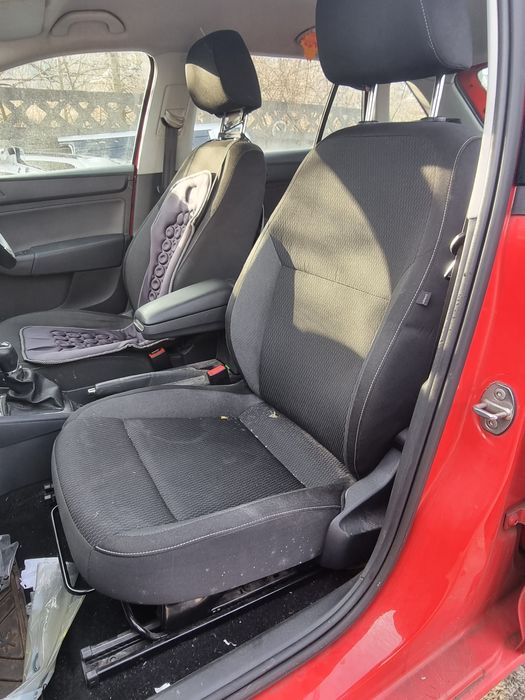 interior complet material textil skoda rapid spaceback 2015