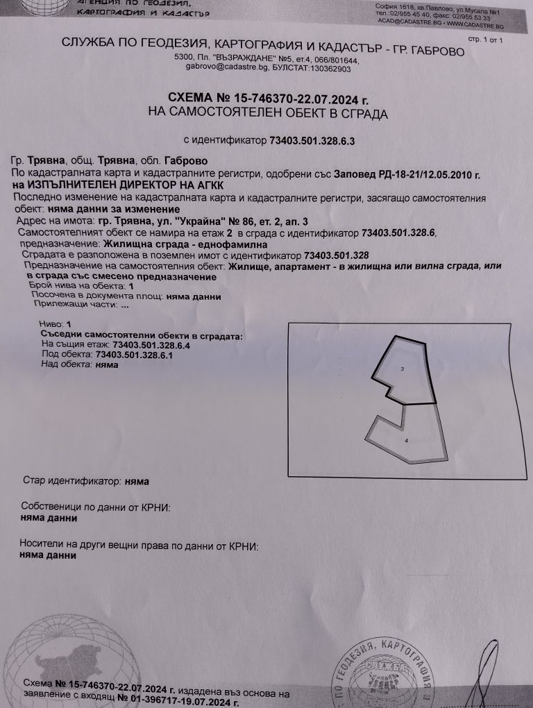Продава се имот в Трявна