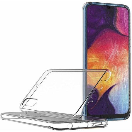 Husa pentru Samsung Galaxy A50, GloMax TPU 360, Transparent