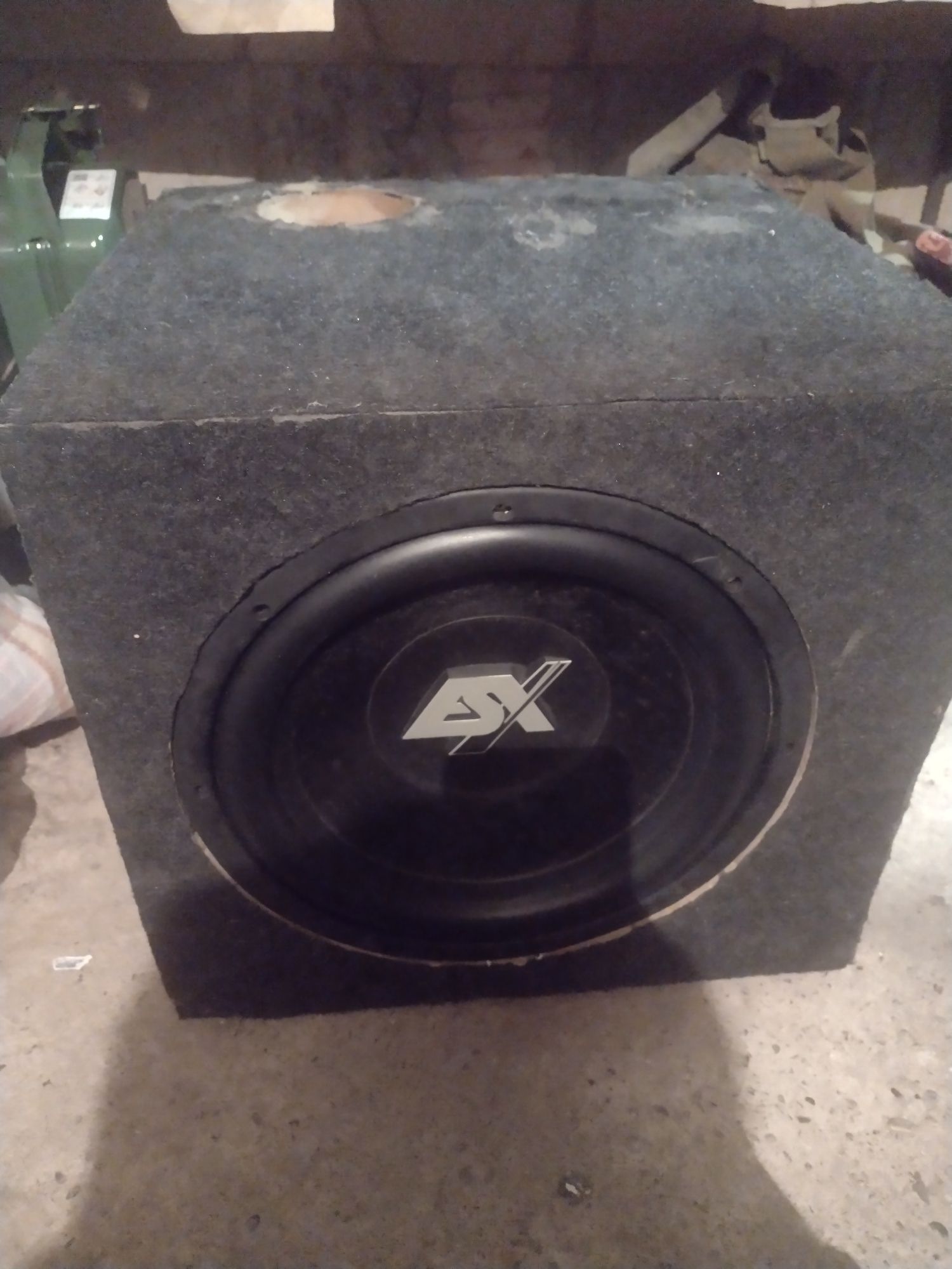 Vand difuzor subwoofer esx sx1240 500w rms 12toli.