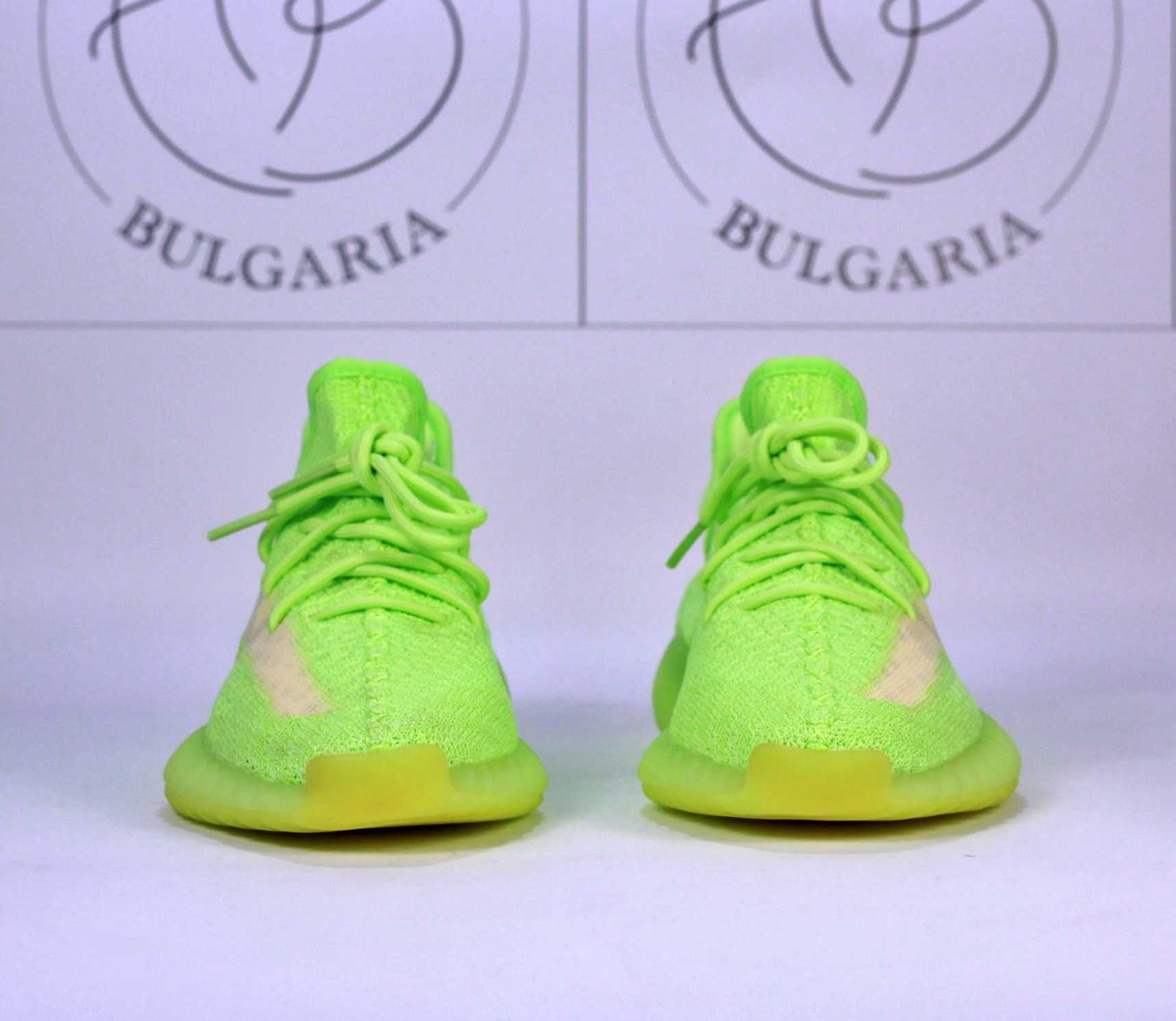 Adidas Yeezy Boost 350 Light, MX Glow, Desert Sage Мъжки Дамски Обувки