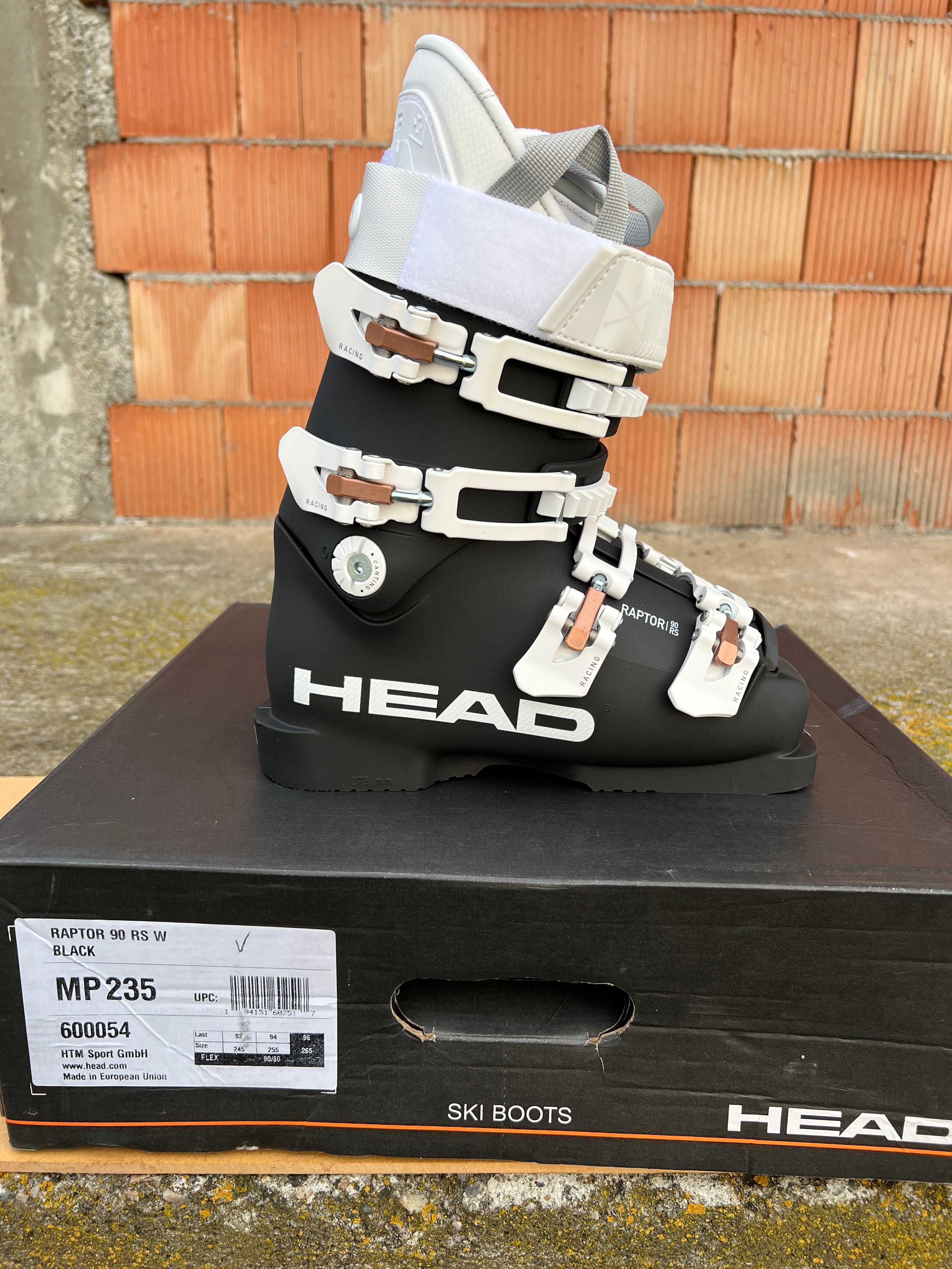 clapari noi head raptor 90 rs w black mondo 23,5 europa 37,5