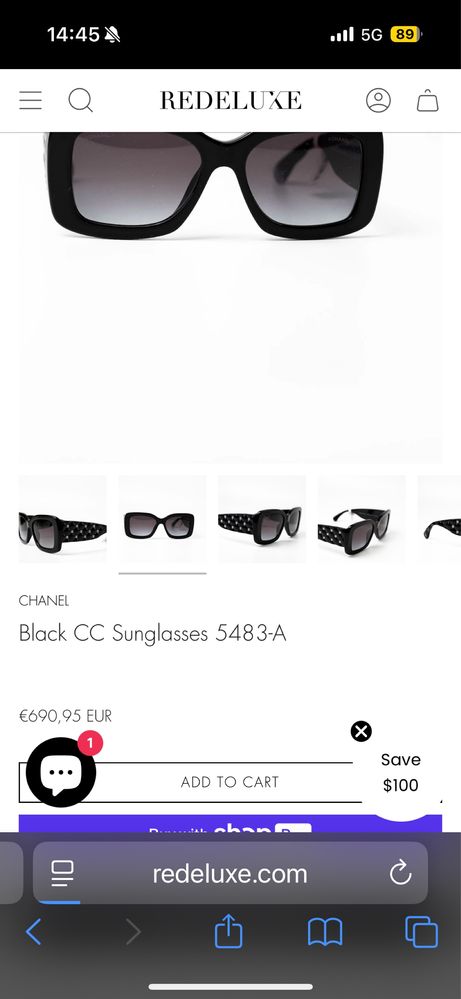 Chanel дамски очила