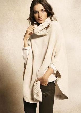 MASSIMO DUTTI  пончо- кейп- свитер