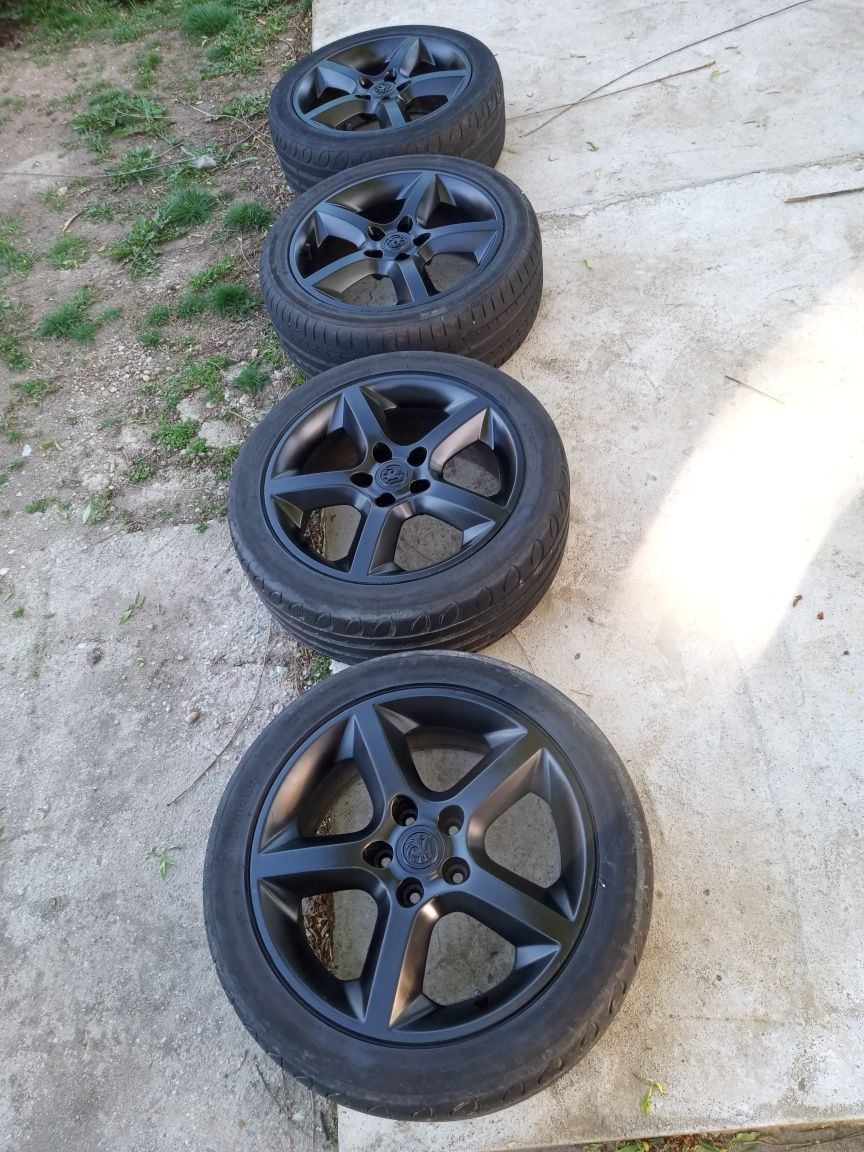 Roti jante aliaj 225/45/17 5x110 Opel