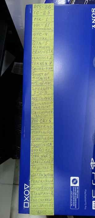 PS5 PRO с играми ! обсолютно новый