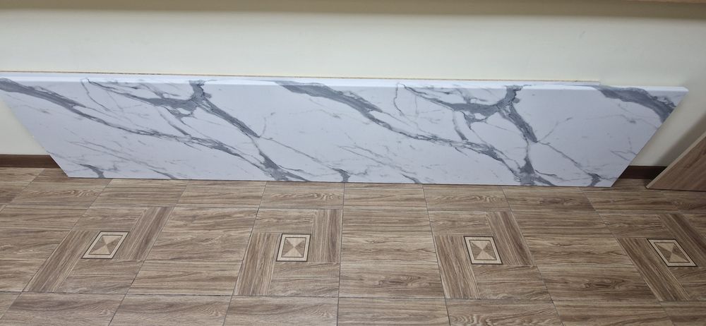 Новая столешница "Итальянский мрамор"