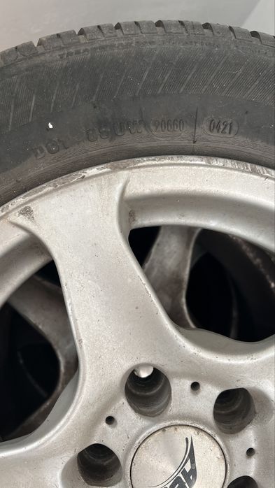 Летни гуми с джанти 165/70R14 /5x100