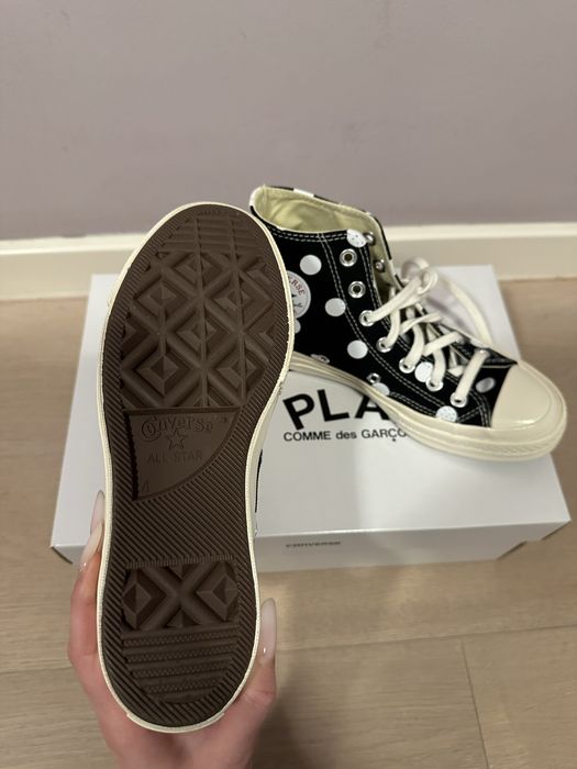 Play Converse Polka Dot Black
