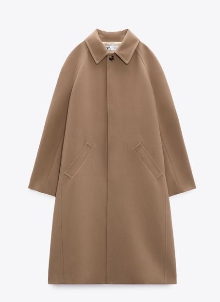 Pardesiu/Trench Zara camel