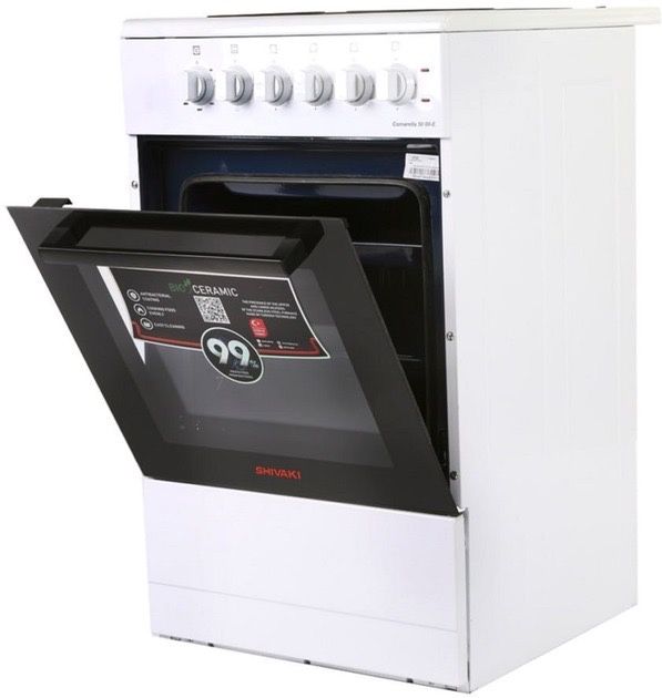 Новая электрическая плита Shivaki Comarella 50 00-E (Белая)