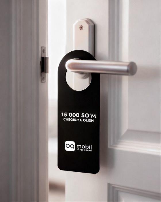 Oq mobile da chegirmaga ega boʻlin