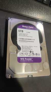 Жесткий диск Western Digital WD Purple 6 ТБ WD60PURX (б/У)