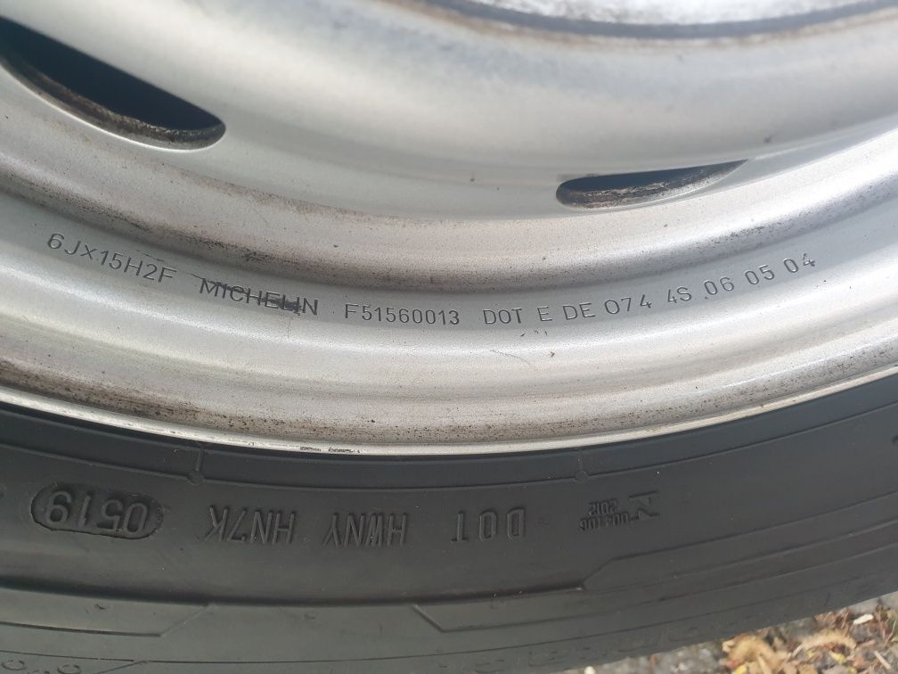 4 Roti Vara Fiat Ducato 205/70/15 C imp Germ.