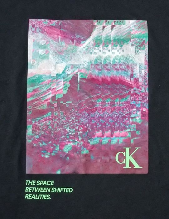 Calvin Klein Jeans Hyper Real Landscape оригинална блуза 2XL памук