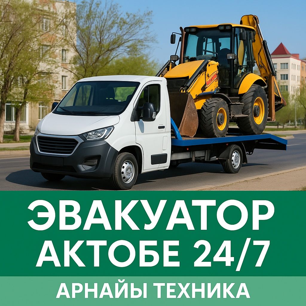 Эвакуатор Актобе -Все районы ,24/7
