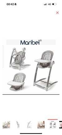 Maribel Детский стульчик для кормления 3в1