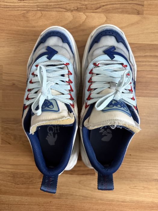 Off-White Odsy 1000 White Navy Blue originali