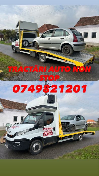 Tractari auto non stop Deva autostrada A1 transport Rar Deva faget
