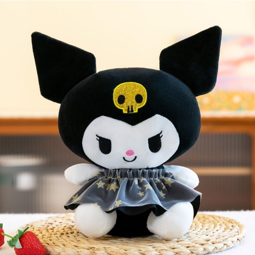 Плюшена играчка Кити Hello kitty, Плюшена Kitty Kuromi