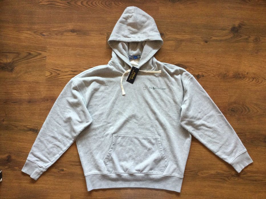 НОВ оригинален сив памучен суичър POLO RALPH LAUREN размер L от САЩ
