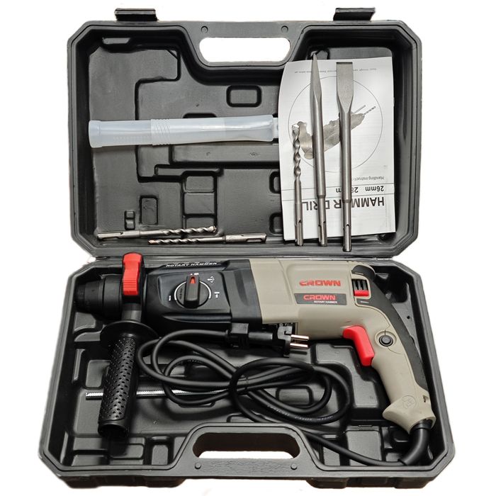 Перфоратор 2/26 перфаратор 3 режима отбойник сверление бурение