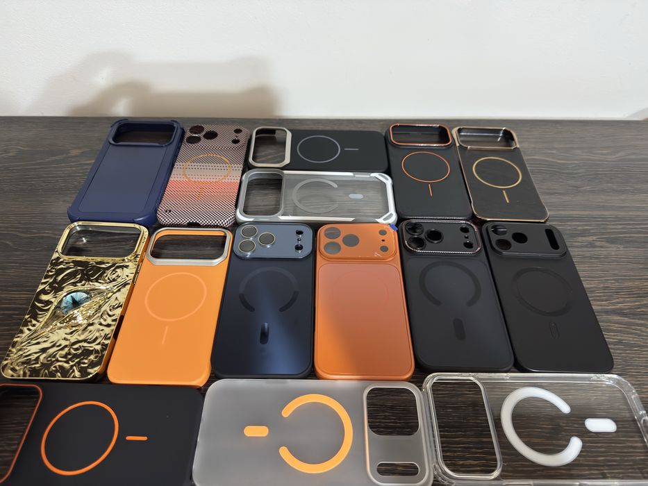 Husa MagSafe iPhone 17 Pro / 17 Pro Max Cosmic Orange