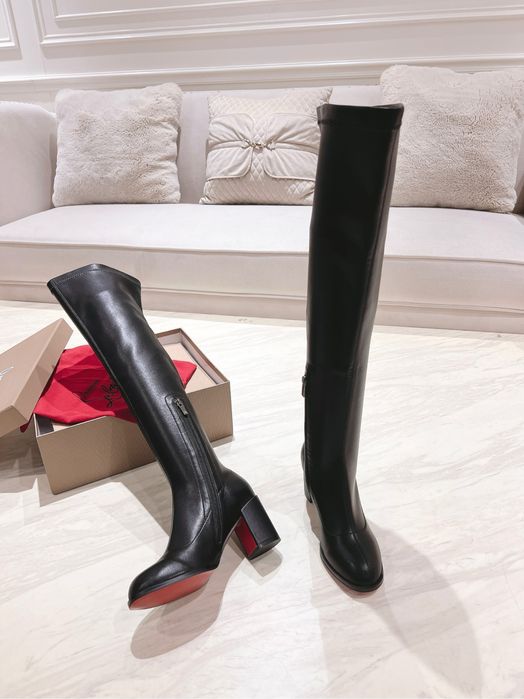 Cizme Christian Louboutin piele naturala pe stoc si pe comanda