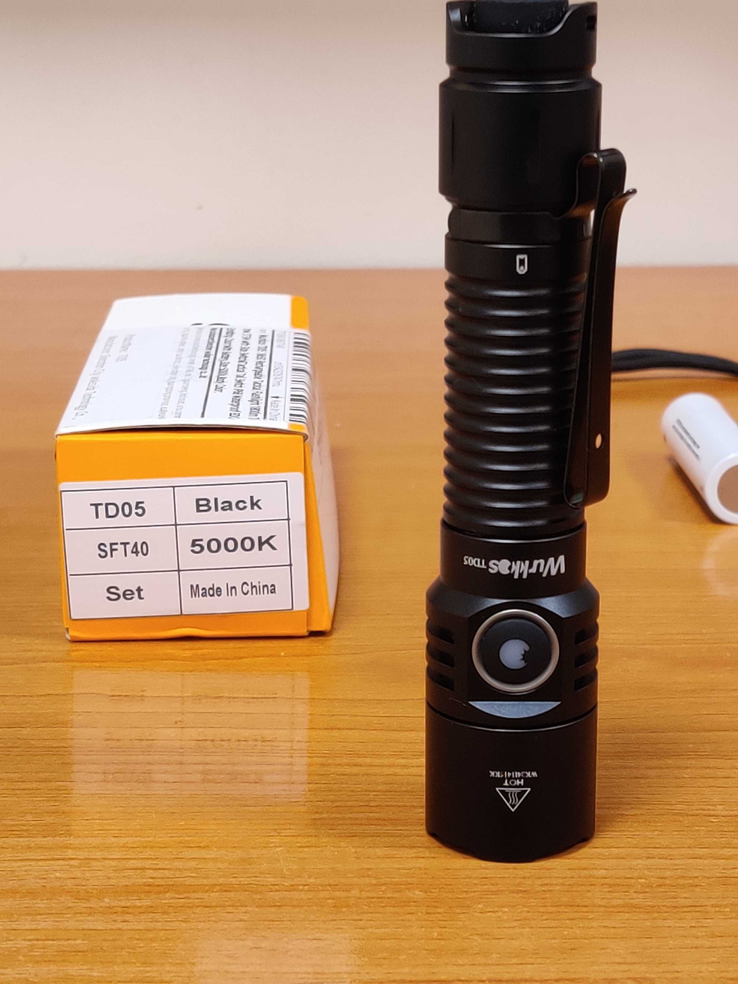 Wurkkos td05, SFT40, 1800lm.