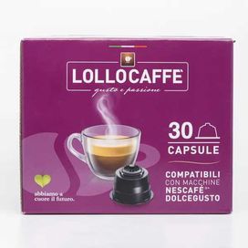 кафе LOLLO CAFFE MISCELA 30бр капсули за dolce gusto от ИТАЛИЯ видове