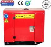 12.5 KVA Монофазни Обезшумени Бензинови Генератори с пълна Aвтоматика