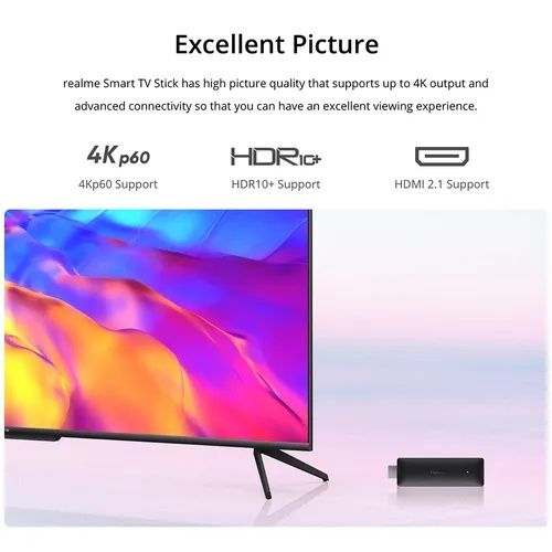 realme 4k smart Google TV stick
Смарт тв приставка