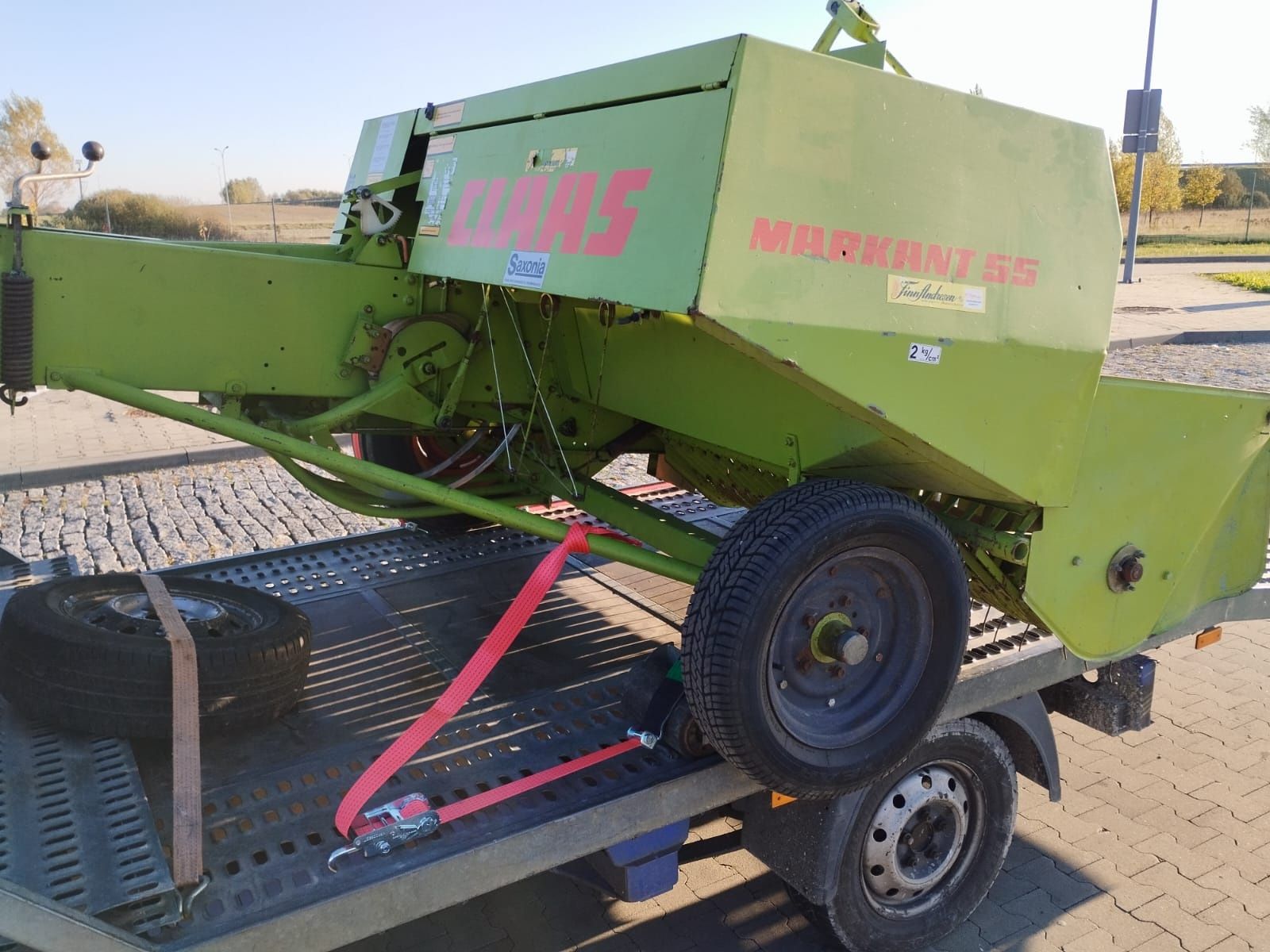 Пресс-подборщик Claas Markant 55. ПРИВОЗНОЙ.
