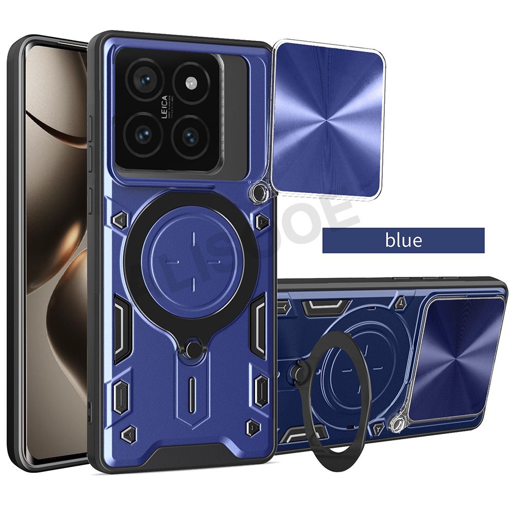 Xiaomi 15 / 14T/ 14T Pro/ GIANT RING Удароустойчив кейс гръб с пръстен