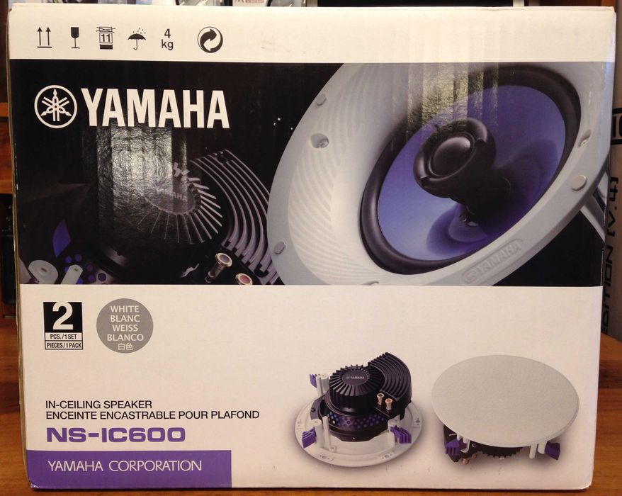 Boxa de centru Yamaha NS-C444 + difuzoare tavan/perete Yamaha NS-IC600