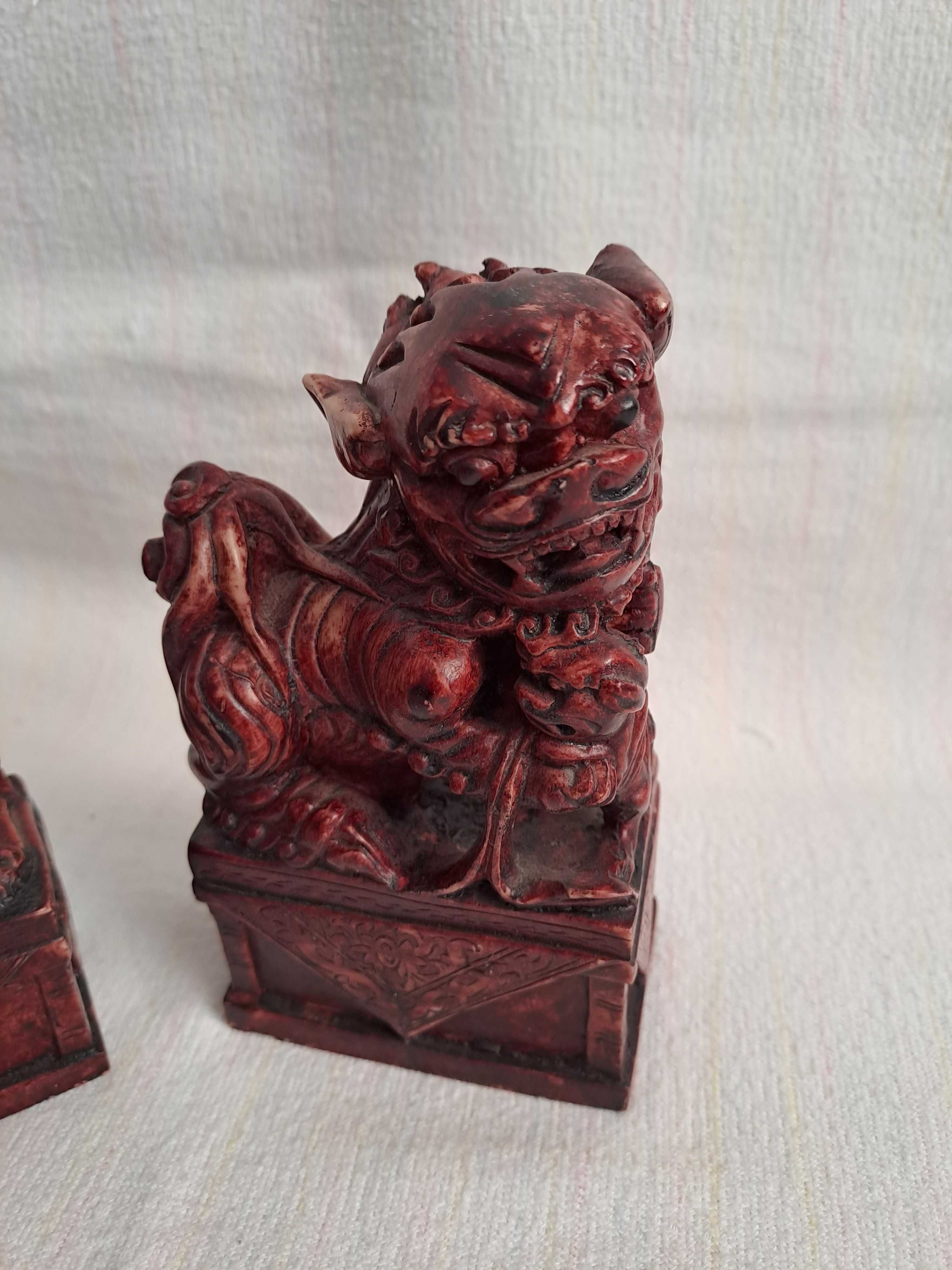 statueta caine fu rasina 15 cm cadou decor