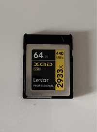 Card XQD Lexar 64 gb