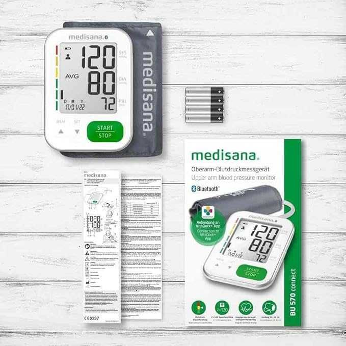 Апарат за кръвно налягане Medisana BU 570 Connect, Bluetooth